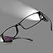 Bright Lighted Readers Nigthtime LED Reading Glasses with Light for Men Women Reading in Dark Night, Black Frame, Lightweight (3.0)