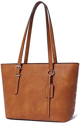 WESTBRONCO Vegan Leather Purses and Handbags For Women,Travel Tote