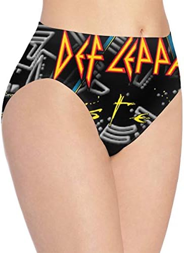 Woman Def Leppard Music Band Underwear Briefs Panties Lingerie Gift
