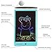ZBHANTANG LCD Writing Tablet 10 Inch Drawing Board Doodle Board with Colorful Screen, Erasable Reusable Electronic Drawing Pads Learning Gifes for 2 3 4 5 6 Year Old Boys and Girls (10 inch, Blue)