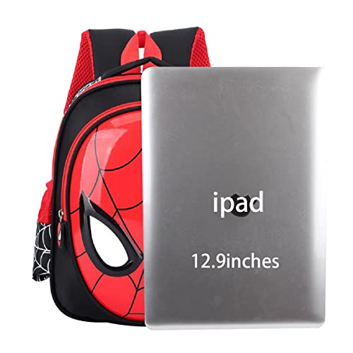 LYQXZH Toddler School Backpack 3D Comic Elementary Student Schoolbag Waterproof Lightweight Kids Bookbags for Boys Girls