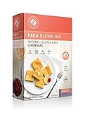 High Protein & Macro Friendly Lemon Bars Baking Mix: High Fiber - Natural Calorie Desserts - Healthy Treats (1 Box)