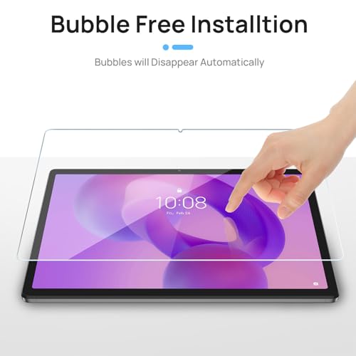 Gerutek [2 Pieces Screen Protector for Lenovo Idea Tab 11 inch 2025/Tab M11/Tab K11, (TB-336FU/336ZU/330FU/331FC), 9H, Anti-Scratch, Anti-Fingerprint, Bubble-Free, Tempered Glass for Lenovo idea tab 11