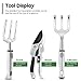 PEGZOS 10 Piece Garden Tools Set Gardening Tools with Garden Gloves, Gardener Apron and Garden Storage Tote, Gardening with Garden Trowel Pruners Clippers, Garden Hand Toolsthumb 2