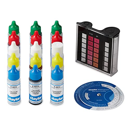 Taylor K2005 High Range Swimming Pool Total and Free Chlorine Bromine