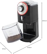 Melitta Molino Coffee Grinder 1019-01 Electric 17 Settings 200 g Black Red view 5