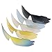 A-SZCXTOP Unisex Polarized Sport Sunglasses UV400 Protection Glasses Cycling Riding Fishing Driving Sunglasses with 5 Interchangeable Lenses
