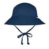 i play. Kids' Baby Boys Breatheasy Bucket Sun Protection Hat, Navy, 9/18mo