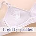 MANJIAMEI Women Teen Girls Thin Cotton Breathable Sports Bra Wire Free Push up Running A-Cup Bra Solid