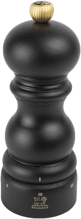 Peugeot Paris u'Select Salt Mill 15cm Chocolate 6 Grinding Settings Made in
