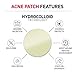 Care Science Hydrocolloid Pimple Acne Patch | Natural Treatment to Cover and Absorb Acne, Pimples, Blemishes & Cold Sores (36 ct)