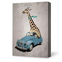 signwin-Canvas Wall Art-Vintage Rustic Style-Canvas Prints Home Artwork Decoration for Cafe Bar - 12x18 inches