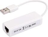 Cuifati USB 2.0 Ethernet Adapter RJ45 White ABS RTL8152B Chip Plug Play Network view 2