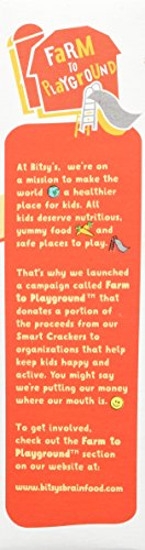 Bitsy's Brainfood Multi-Pack Organic Smart Crackers, Maple Carrot Crisp, 1 Ounce Bag (5 Count) - Thumbnail 5