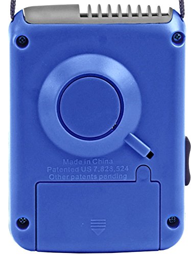 1 O2COOL+Deluxe+Necklace+Fan+Blue