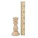 Unfinished Candlesticks 3 Inch, Unfinished Wood Candlesticks 3” Chime Candle Holders- Bag of 3