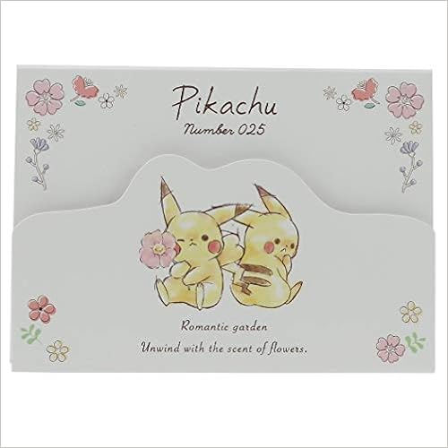 Amazon ポケモン メモ帳 ダイカットカバー付き メモ ピカチュウ フラワー ポケットモンスター メモ帳 文房具 オフィス用品