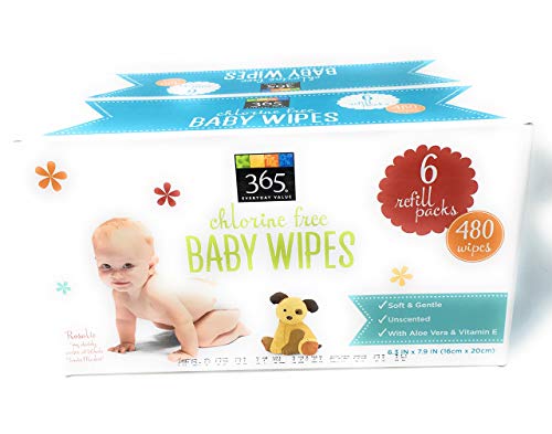 365 Everyday Value, Baby Wipes Refill Size, 6 pk - Thumbnail 2