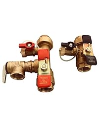 Watts 34 LFTWH FT HCN RV   Kit de válvula de apagado sin depósito para calentador de agua, con válvula de alivio de presión