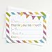 Fill in the Blank Thank You Cards, Kids Birthday or Any Occasion Note Card, 4.25 X 5.5 Inches, Pack of 15