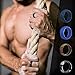 Rngeo Silicone Wedding Ring for Men, 15 Pack Rubber Bands for Men, for Workout, Exercise & Gym (15 Pack, 11 Colors)