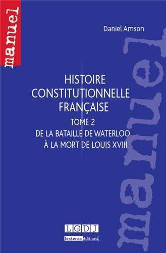 Histoire constitutionnelle française