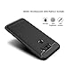 LG V30 Case,LG V30 PLUS Case, Suensan Flexible Durability, Durable Anti-Slip TPU Shock Absorption Technology Raised Bezels Protective Case Cover for LG V30 + (Blcak)