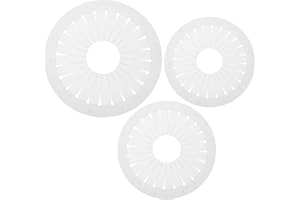 Healifty Ribbon Rosette Maker Tool: Bow Maker Tool Set for Ribbon with Pleated Bow Making Board Round Template for Crafting C