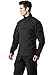 CQR CQ-TOS201-BLK_Medium Men's Combat Shirt Tactical 1/4 Zip Assault Military Top Camo EDC TOS201
