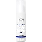 IMAGE Skincare, CLEAR CELL Salicylic Gel Cleanse, Gentle Foaming Face Wash Removes Excess Oil and Shine for Oily Prone Skin