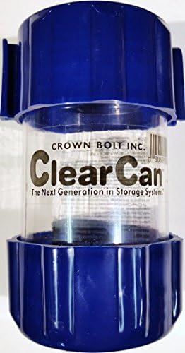 Everbuilt Clear Can Storage Container, 2-3/4" x5", Color Varies