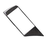Carbon Fiber Car Inner GPS Navigation Frame Cover Stickers Fits for Audi A4 B8 A5
