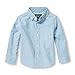 The Children's Place Baby Boys And Toddler Boys Long Sleeve Oxford Button Down Shirt,Lt Blue,4T