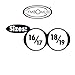Cymbomute 16/17” & 18/19” 2-Pack Crash Cymbal Mutes / Silencers