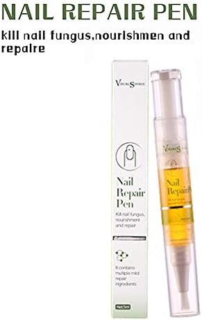 Nail Fungus Treatment Pen - Anti Fungal Nail Treatment Fungus Stop Nail Gel, Kills Fungus on Toenails & Fingernails, Solution Repairs & Protects from Discoloration, Brittle and Cracked Nails 5ml