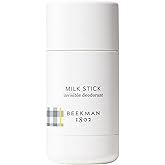 Beekman 1802 Milk Stick Whole Body All-Day Invisible Deodorant - 2.5 oz - Scented - Fights Odor-Causing Bacteria & Controls Sweat - Aluminum Free - Good for Sensitive Skin - Cruelty Free