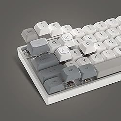dagaladoo Retro Grey keycaps 139keys PBT Keycaps