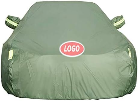 Car Cover, Ram 1500 Sport‘1500 Laramie Longhorn Oxford cloth plus cotton code lock (color : Green, Size : Tailored)