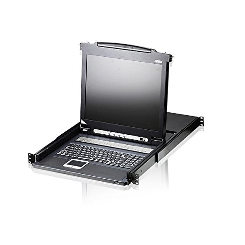 Aten-Network-CL1308N-8Port-19inch-LCD-Integrated-USBPS2-Combo-KVM-Retail