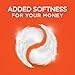 Tide Ultra Plus A Touch of Downy He April Fresh Scent Powder Laundry Detergent, 22 Loads, 40 oz