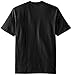 Carhartt mens Loose Fit Heavyweight Short-sleeve Pocket T-shirt (Big & Tall) henley shirts, Black, Large Tall US