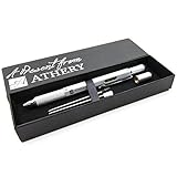 Versatile Stylus Pen Tool - 6 in 1 Pen Multitool with Gift Box - Includes 1 Ballpoint Pen, Universal Stylus, Ruler, 2 x Screwdrivers, Level Gauge - The Perfect Tech Multi-Function Gadget