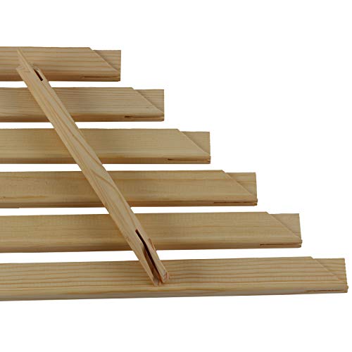 Epic Art Group EAG-BAR16LD Solid Wood Stretcher Bars for Canvas Art or Needlepoint, Natural 2 Piece