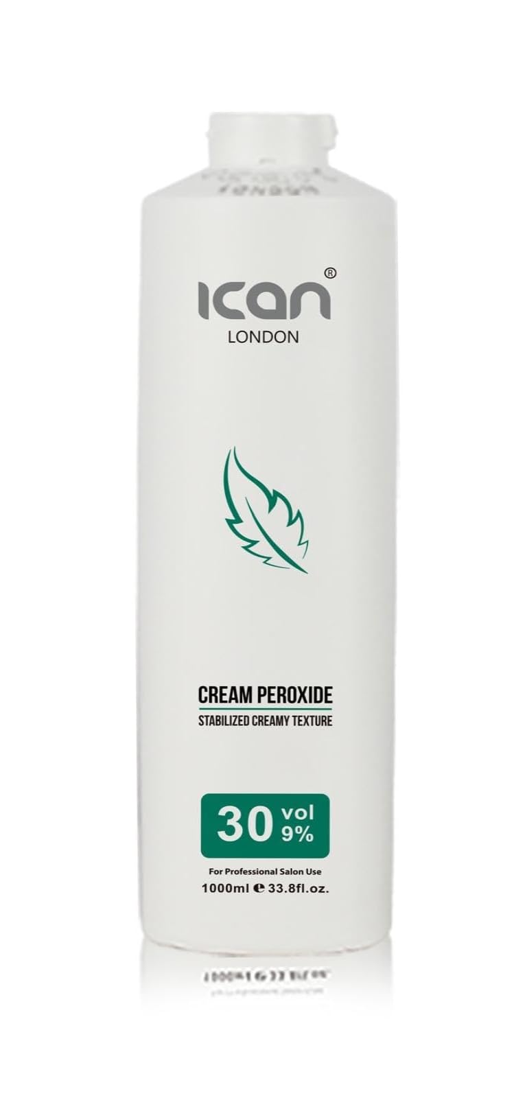 ICAN LONDON PROFESSIONAL CREAM PEROXIDE 30 VOLUME 9% 1000 ML (1 LITRE)