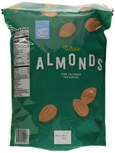 Amazon Brand - Happy Belly Whole Raw Almonds, 48 Ounce - Image 3
