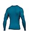 Under Armour Men's UA HeatGear® Armour Printed Long Sleeve Compression Shirt Large Peacock