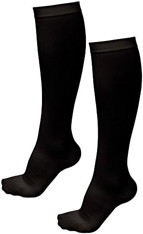 Well Buy Unisex Anti-fatigue Compression Pain Relieving Sock Miracle Socks (L/XL, Black)