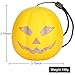 Pumpkin LED Lights Halloween Gift and Ghosts Sound Wireless Portable Speaker Bluetooth Lamp for Christmas, Holiday, Festival, Party Decor(Yellow)