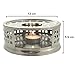 Teabloom Tea Warmer - Stainless Steel Teapot Warmer with Tea Light Candle
