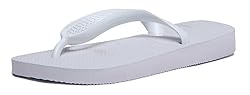 Havaianas Top Men's Slippers, White,9/10 US Men